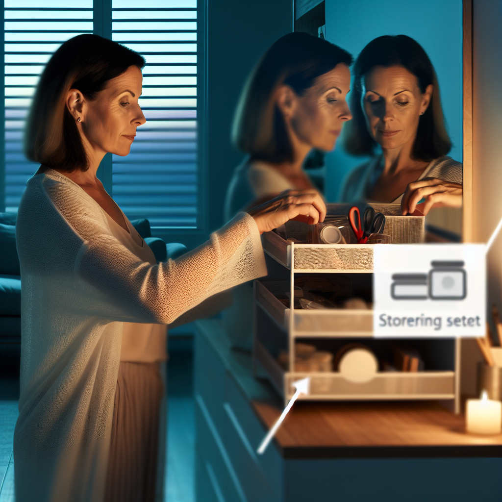 Evening wind-down routine