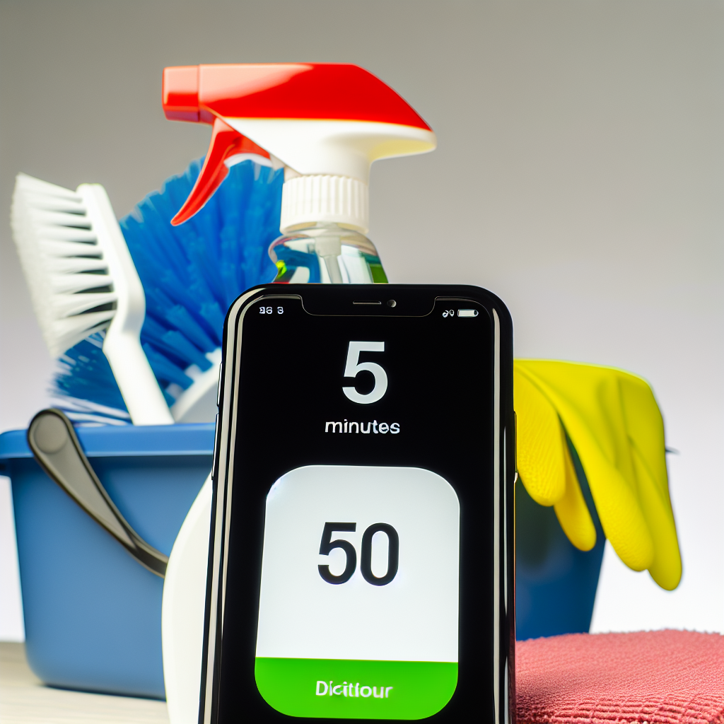 5-minute morning routine timer